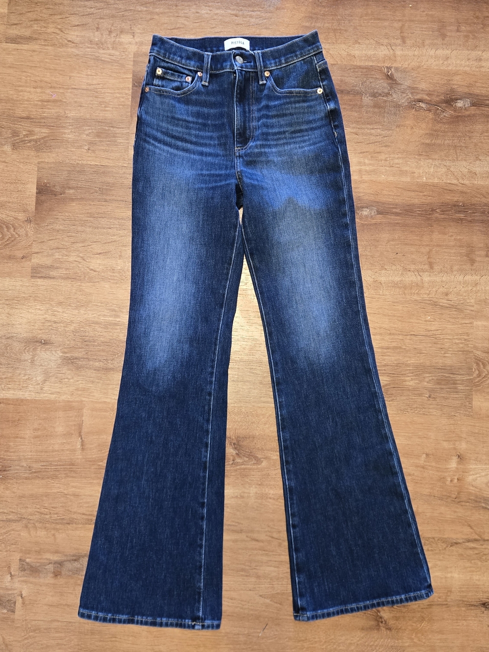 Pistola High-Rise Haven Greenwich Bootcut Jeans Size 25